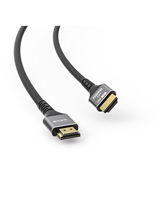 S-link SLX-HD4K20 19+1 HDMI to HDMI 20mt Metal v2.0 4K (4096-2160) 30Hz Kablo
