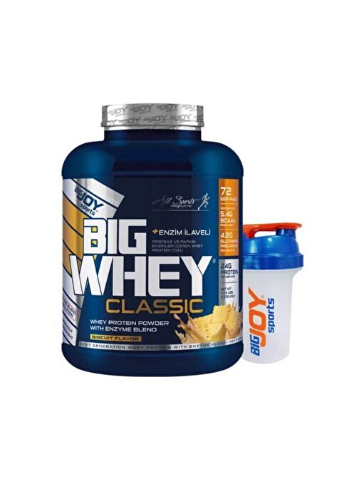 Bigjoy Sports Bigwhey Classic Bisküvi 2376g Whey Protein