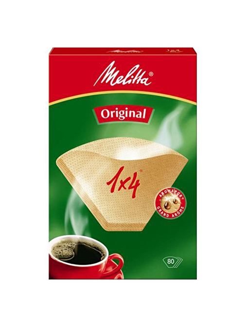 Melitta Filtre Kağıdı Classic Brown 1x4 80 Adet