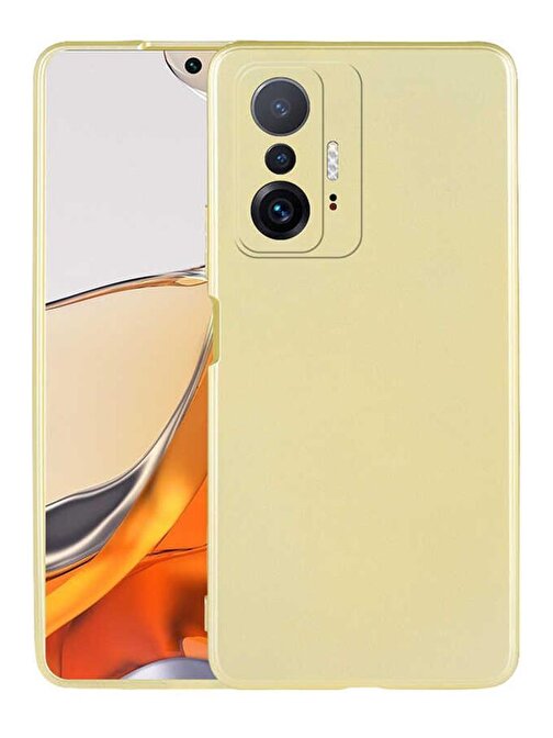 Musal Xiaomi Mi 11T Pro 5G Kılıf Kamera Çıkıntılı Soft Silikon