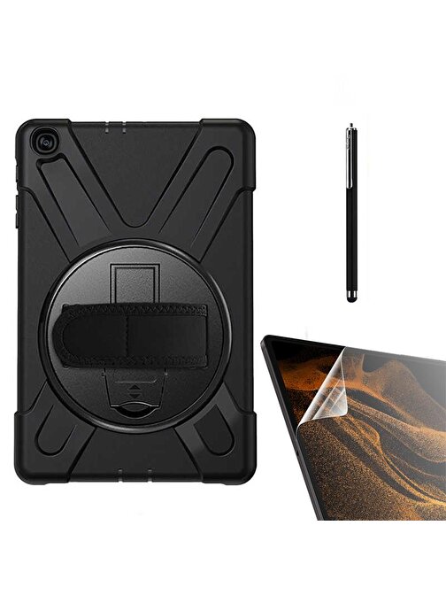 Smcase Apple iPad 2 3 4 Kılıf Tablet Tank Koruma Defender Standlı df11  Nano  Kalem