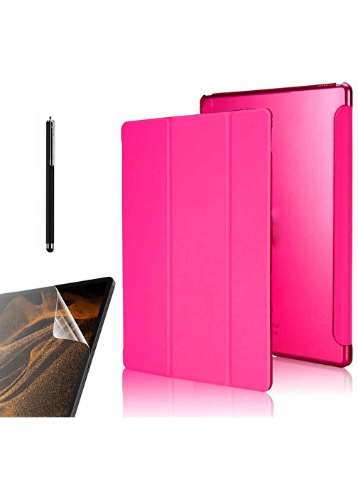 Smcase Apple iPad 10.9 2022 10.Nesil Kılıf Uyku Modlu Standlı Smart Cover Kapaklı sm3  Nano  Kalem