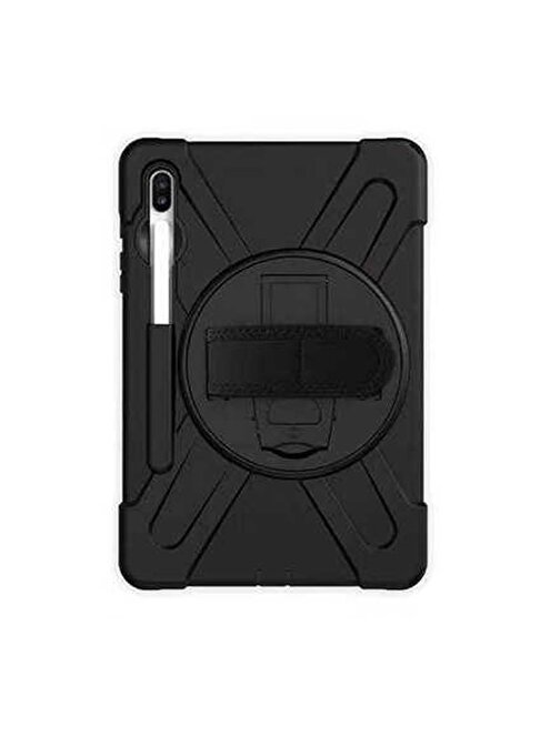 Smcase Samsung Galaxy Tab S6 T860 Kılıf Tablet Tank Koruma Defender Standlı df2