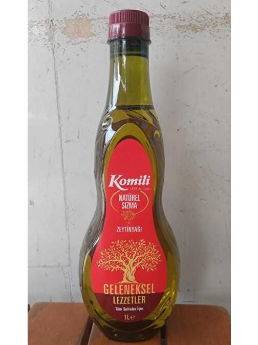 Komili Naturel Sızma Zeytinyağı Geleneksel Lezzetler Tüm Sofralar İçin 1 Lt