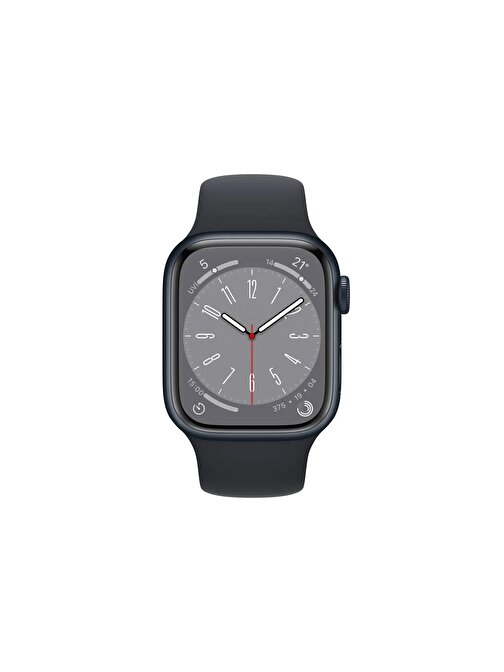 Apple Watch Series  8 Apple Uyumlu 41 mm Akıllı Saat Siyah