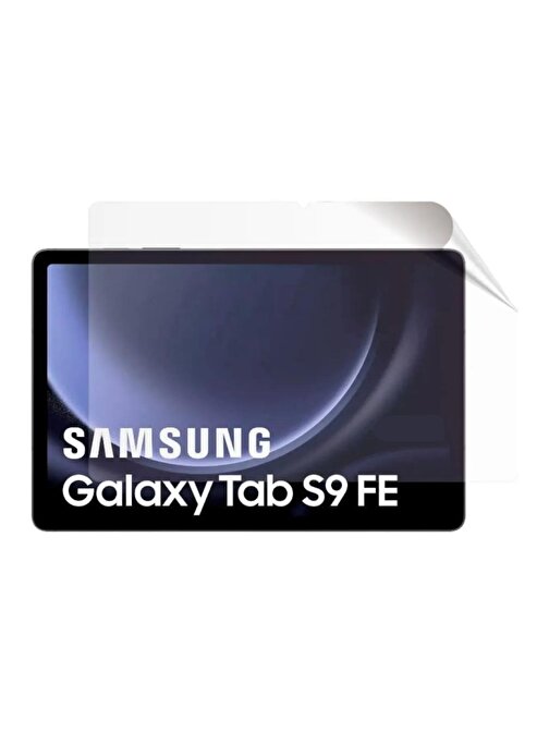 Samsung Galaxy Tab S9 FE 10.9 Inç SM-X510 İçin Ekran Koruyucu 9H Nano Esnek Cam