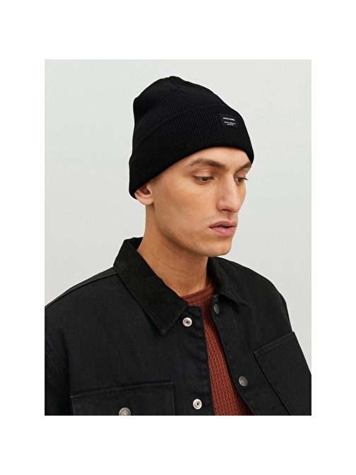 Jack&Jones Siyah Erkek Bere 12092815