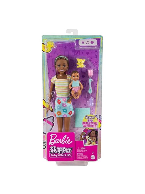 Barbie GRP10 Skipper™ Bebek Bakıcısı™ Bebek ve Aksesuarları Oyun Seti GRP10 HJY31