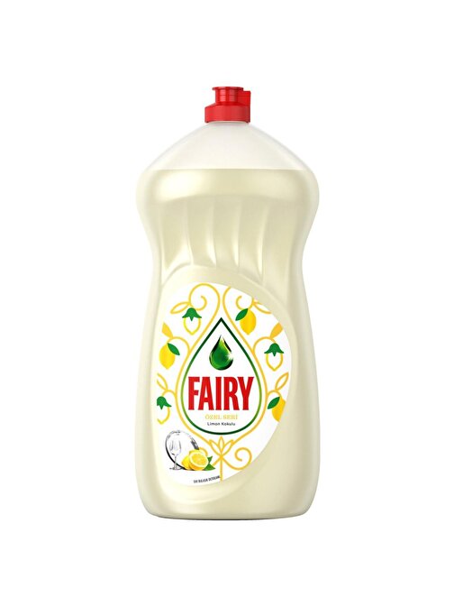 Fairy  Temiz ve Ferah Limon Kokulu Sıvı Bulaşık Deterjanı 1500 ml