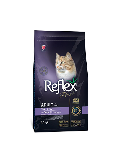 Reflex Plus Skin Care Somonlu Yetişkin Kedi Maması 1,5 kg