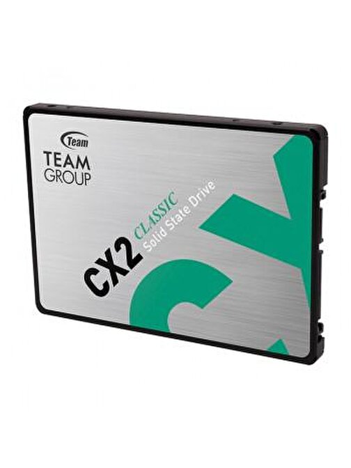 Team CX2 512GB 530/470MB/s 2.5&quot; SATA3 SSD Disk (T253X6512G0C101)