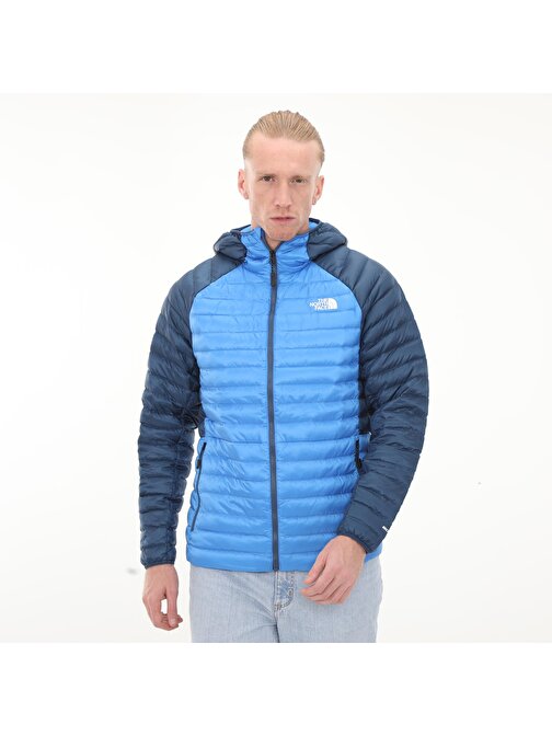 F0A7Z8FOFX1-R The North Face M Bettaforca Lt Down Hoodıe Erkek Mont Mavi