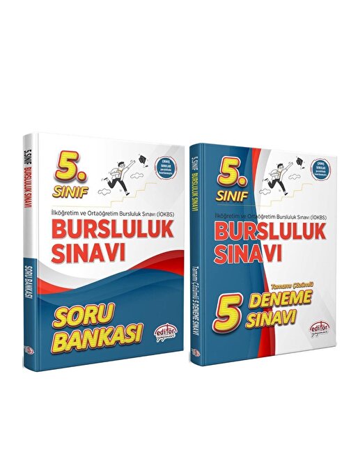 Editör 5.Sınıf Bursluluk Soru ve Deneme Seti 2 Kitap