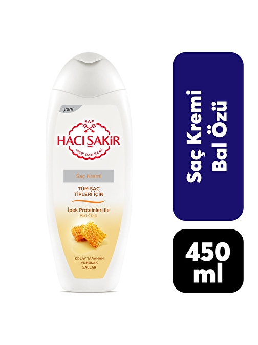 Hacı Şakir Saç Kremi 450 ml Bal Özü