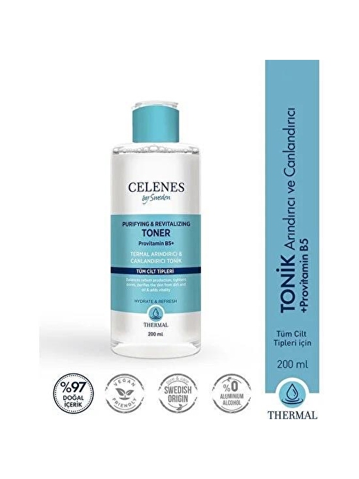 Celenes Thermal Tonik Tüm Cilt 200 Ml