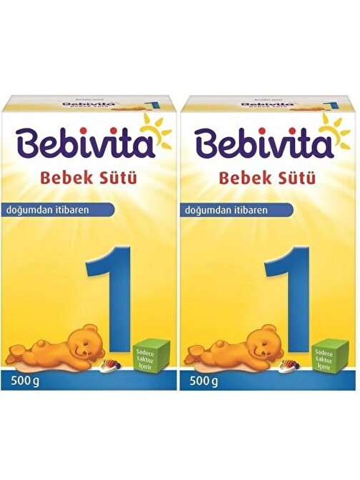 Bebivita Bebek Sütü 1 No 500 gr x 2 Adet