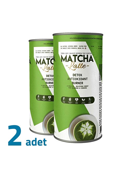 Matcha Premium Japanese Latte Form Çayı 20 x 7 gr x 2 Kutu