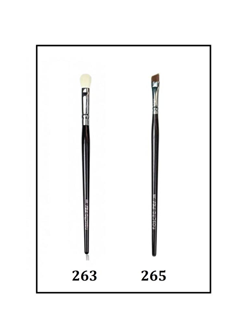 Nascita Pro Açılı Eyeliner Fırçası 265 + Far Karıştırma Fırçası 263 Özel 2'li SET