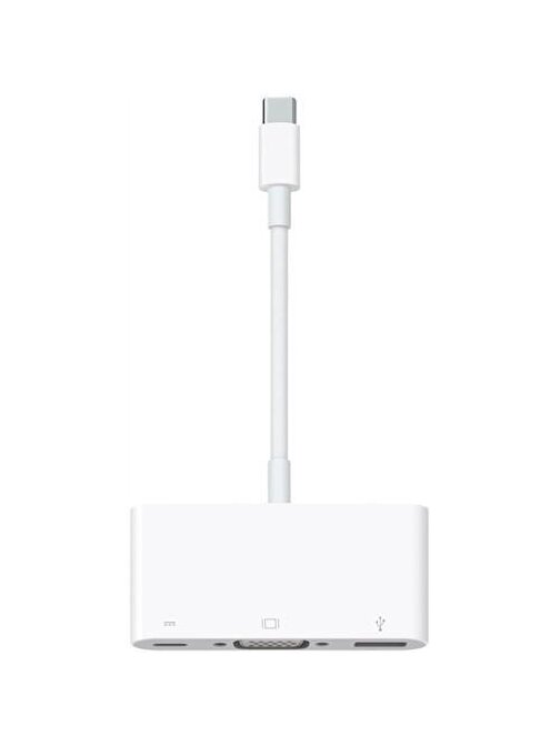 Apple USB-C VGA Çoklu Bağlantı Noktası Adaptörü/Macbook Çevirici (MJ1L2ZM/A)