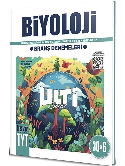 Tyt Biyoloji Ulti Serisi 30 X 6 Branş Denemeleri Bes Yayınları