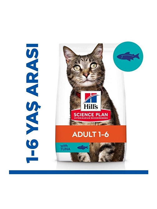 Hill's Yetişkin Ton Balıklı Kedi Maması 1.5 kg