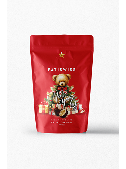 Patiswiss Yılbaşı Özel Karamelli Buğday Patlağı 80 gr