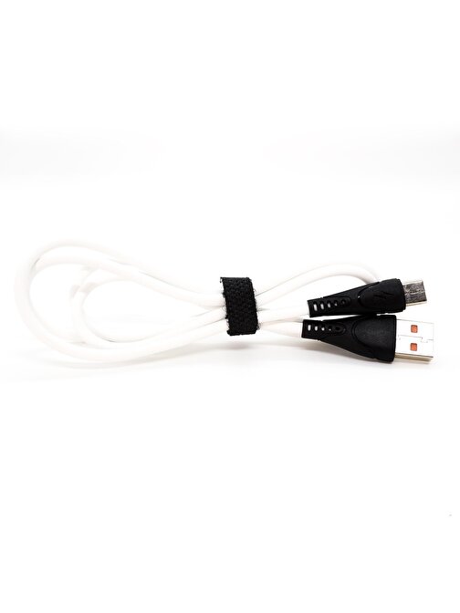 Global CA30 USBA to Type-C Hızlı Data ve Şarj Kablosu 2.4A Beyaz WNE0685