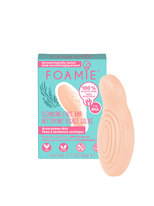 Foamie Don´t Spot Me Now Cleansing Face Bar Yüz Temizleme Sabunu 60g