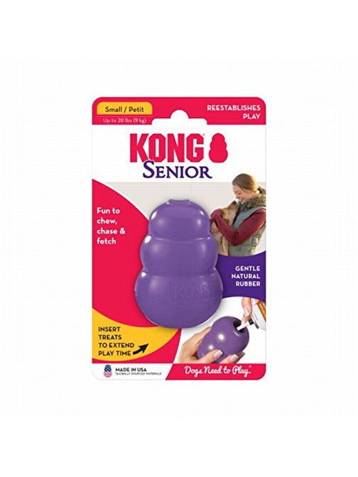 Kong Senior Yaşlı Köpek Oyuncağı Small