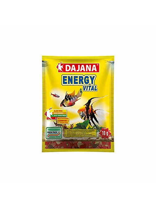 Dajana Energy Vital Flakes Balık Yemi 80 Ml 10 Gr