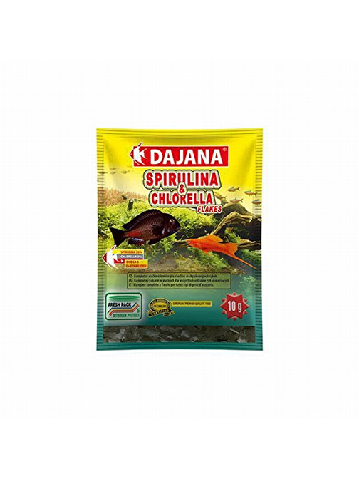 Dajana Spirulina ve Chlorella Balık Yemi 80 Ml 10 Gr