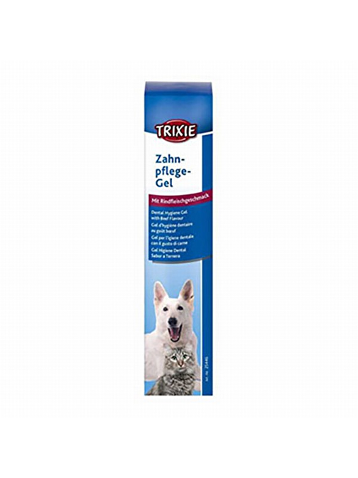 Trixie Biftek Aromalı Kedi ve Köpek Diş Temizleme Jeli 100 Gr
