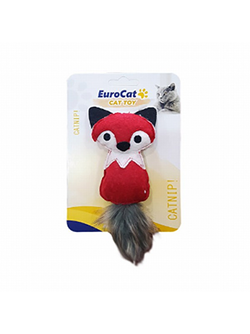 EuroCat Kırmızı Sincap Kedi Oyuncağı