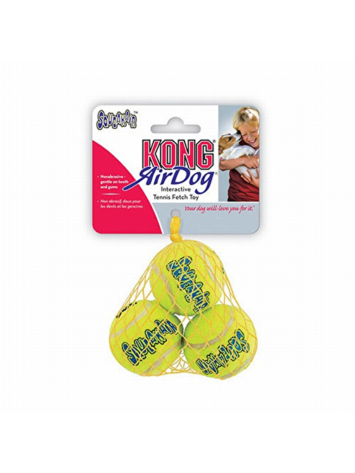 Kong Air Squeaker Sesli Tenis Topu Köpek Oyuncağı Small 5 Cm