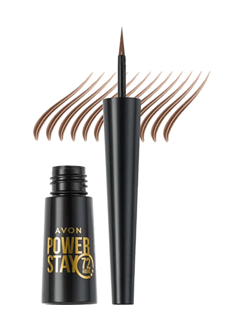 Avon Power Stay 72 Saat Kalıcı Kaş Jeli Dark Brown