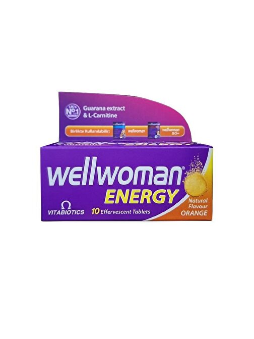 Vitabiotics Wellwoman Energy 10 Efervesan Tablet