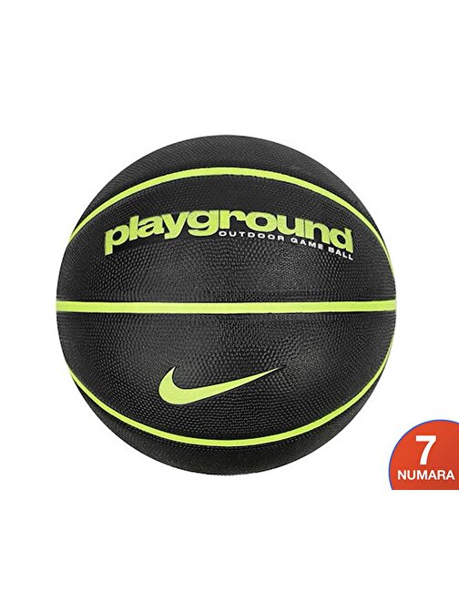 Nike Everyday Playground 8P Deflated Basketbol Topu N.100.4498.085 Siyah