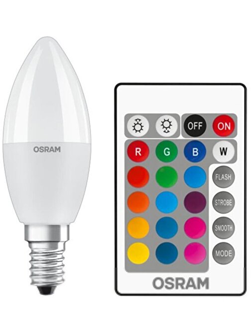 Osram Classic B40 4.9W E14 Duy Led - Sarı Işık