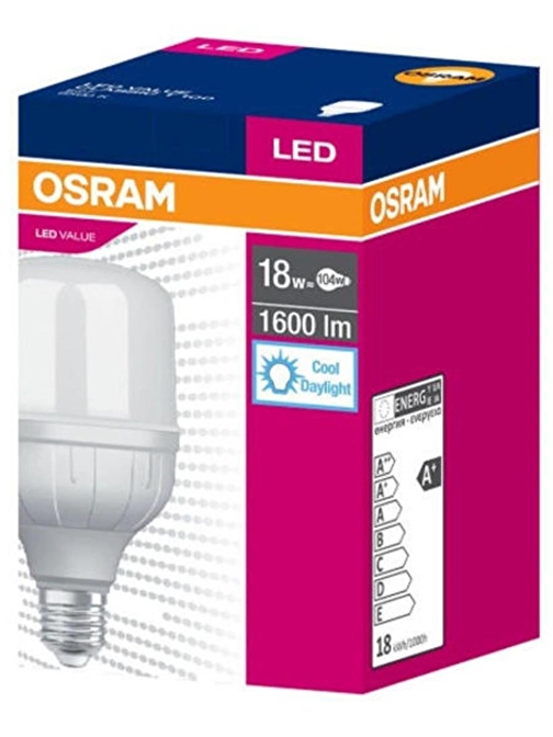 Osram Value Jumbo Torch 18 W 1450 Lm Led Ampul - Beyaz Işık