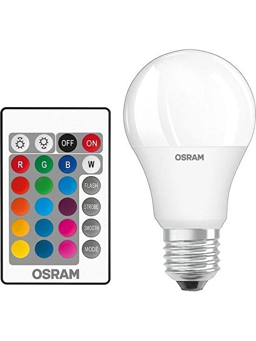 Osram Star+ 9W E27 Duy Kumandalı Rgbw Led Ampul