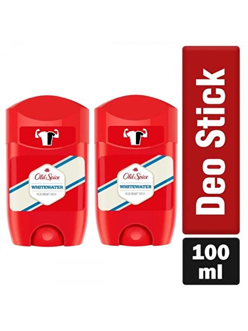 Old Spice Whitewater Deodorant Stick 50 ml x 2 Adet