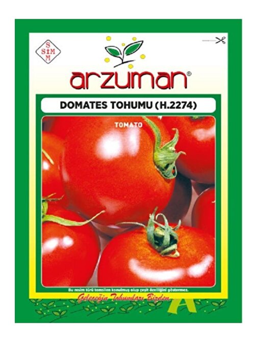 Arzuman 5 gr Domates Tohumu H-2274