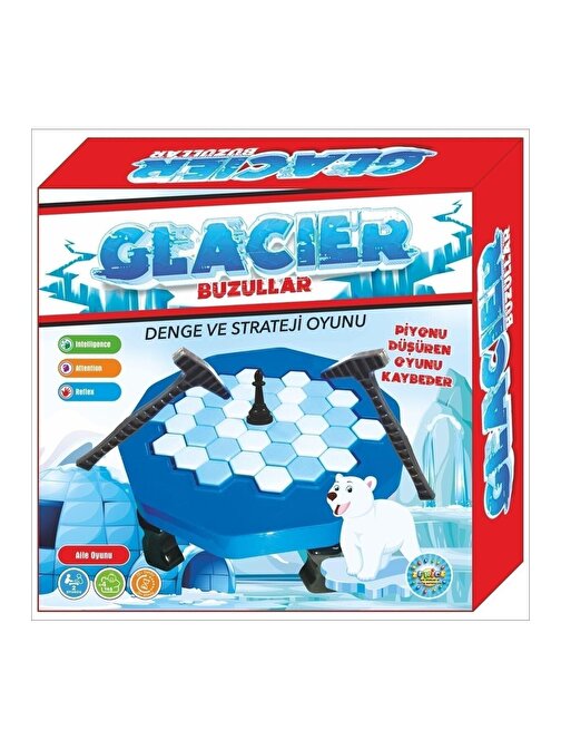 Eğtici Buz Kırma Oyunu - Buz Kalesi Buzullar Oyunu Glacier-piyon Düşürme Oyunu
