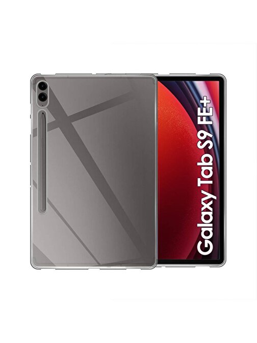 Galaxy Tab S9 FE Plus Kılıf Esnek Tablet Süper Silikon