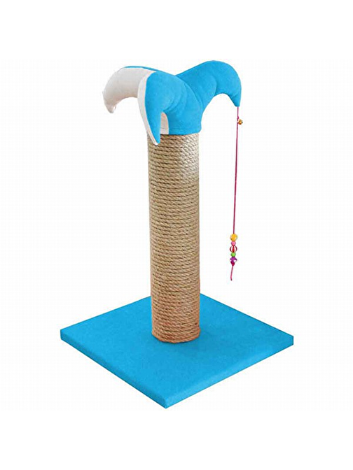 Bedspet Kedi Tırmalama Tahtası 70 Cm Mavi