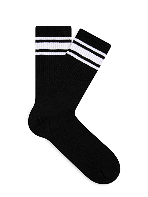 Mavi - Siyah Soket Çorap 0911089-900