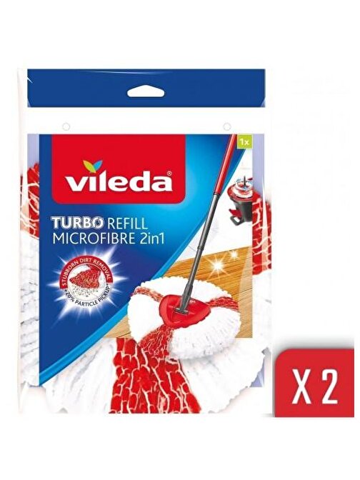 Vileda Turbo 2 İn 1 Yedek Paspas x 2 Adet