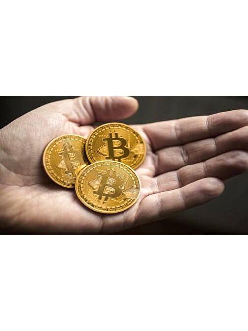 ihtiyaçavm BitCoin Madeni Hediyelik Coin Sanal Para