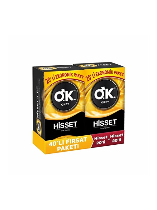 Okey Hisset Prezervatif 4 x 10'lu