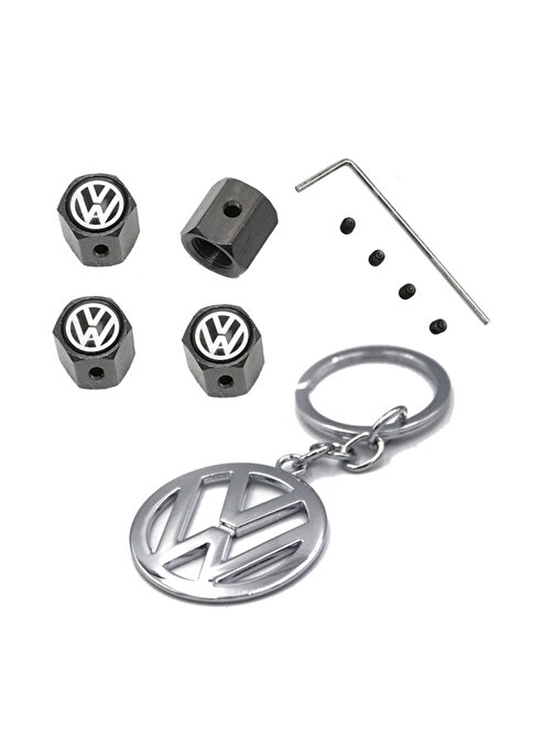 Volkswagen T-roc Sibop Kapağı Alyanlı Çalınmaya Karşı Güvenli Ve Anahtarlık
